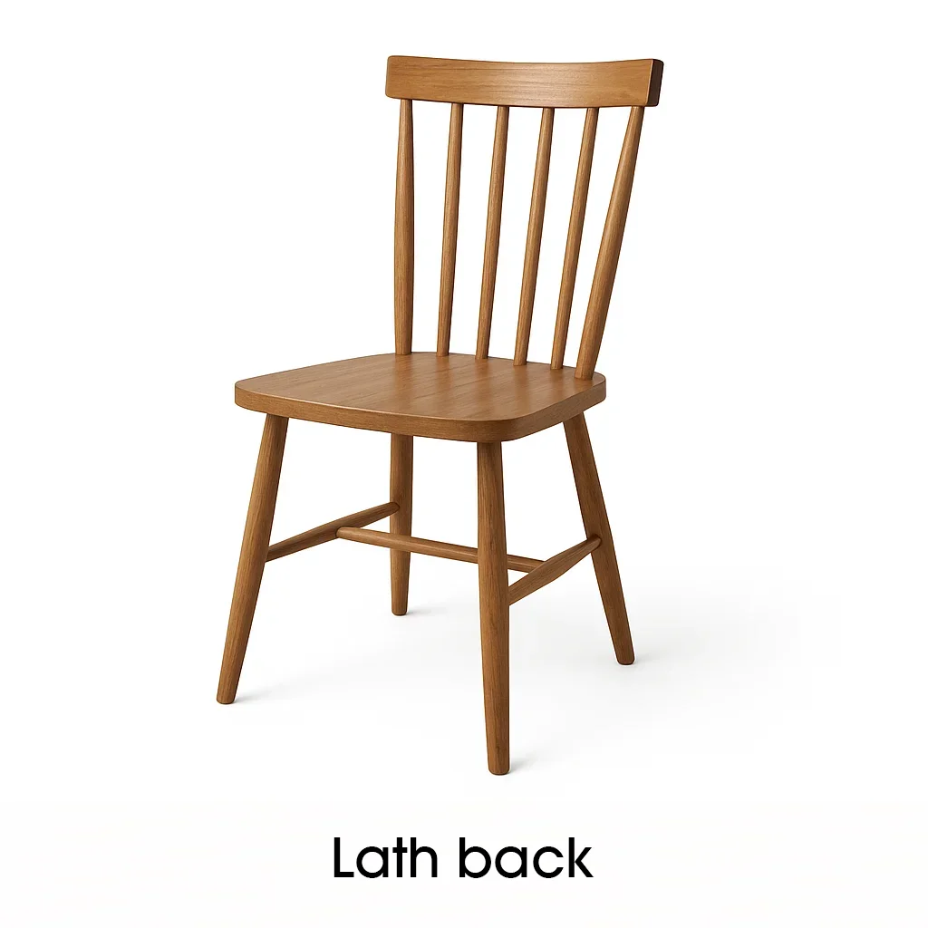 lath back chair