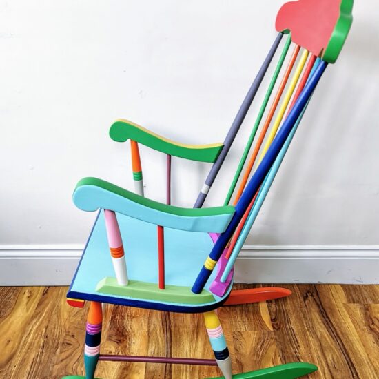 Multicoloured Rocking Chair 4 Large